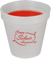 Stadium Cups: 4oz Styrofoam Cups
